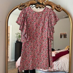 Women size med midi multi colored dress